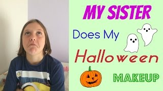 My Sister Does My Halloween Makeup | TFM