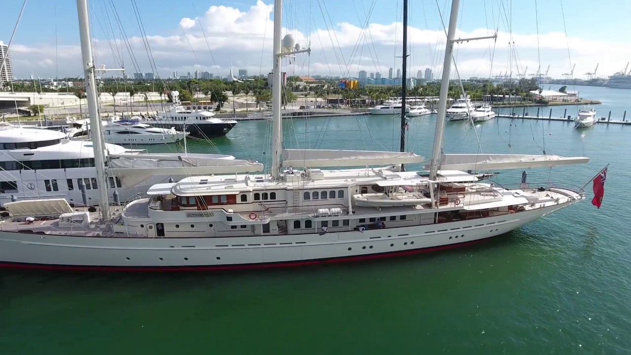 mega sailing yacht athena