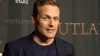 Outlander’s Sam Heughan RESPONDS to Dating Rumors