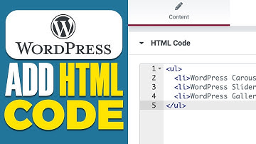 How To Add HTML Code In WordPress (2025)