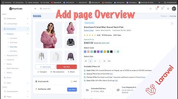 Add page Overview Product E-Commer System | Laravel 11
