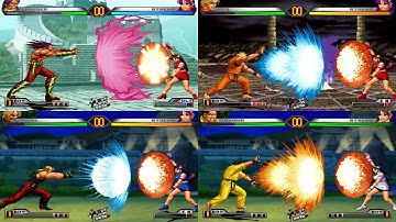 Athena Escudo Regresar Poderes vs Varios personajes KOF 98 UM