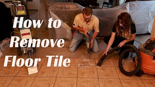 How To Remove Floor Tile & Best Floor Tile Demo Tools #TileRemoval #TileDemo #TileTools