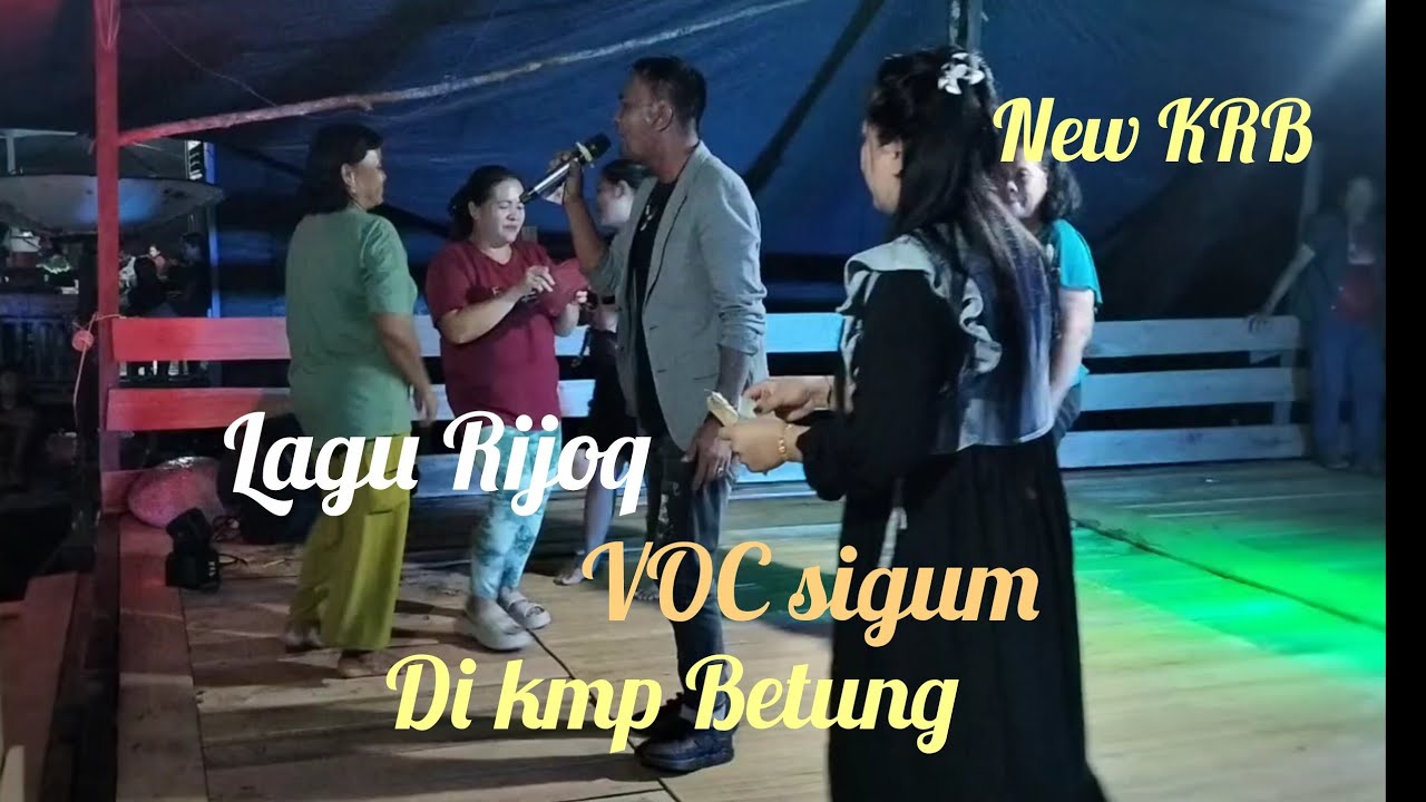 Lagu Rijoq VOC sigum di Betung  New KRB 