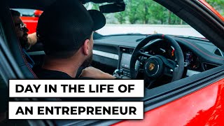 Day in the life of an entrepreneur ...