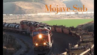 Railfanning Union Pacific's Mojave subdivision (4K)
