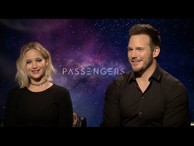 PASSENGERS interview - Jennifer Lawrence, Chris Pratt, Michael