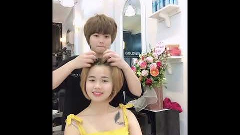 Mẫu tóc ngắn thịnh hành- mẫu tóc bob phù hợp với mọi lứa tuổi .