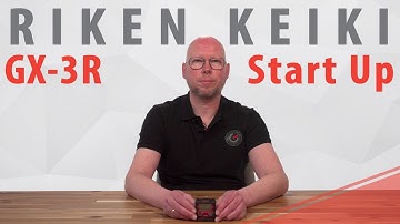 Riken Keiki GX 3R Gas Detector Start Up