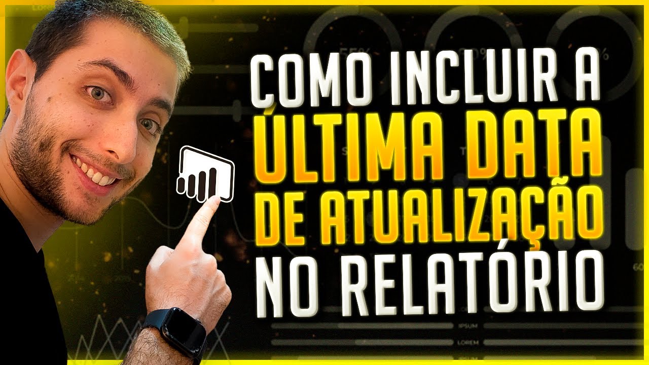 Data de Atualização no Relatório