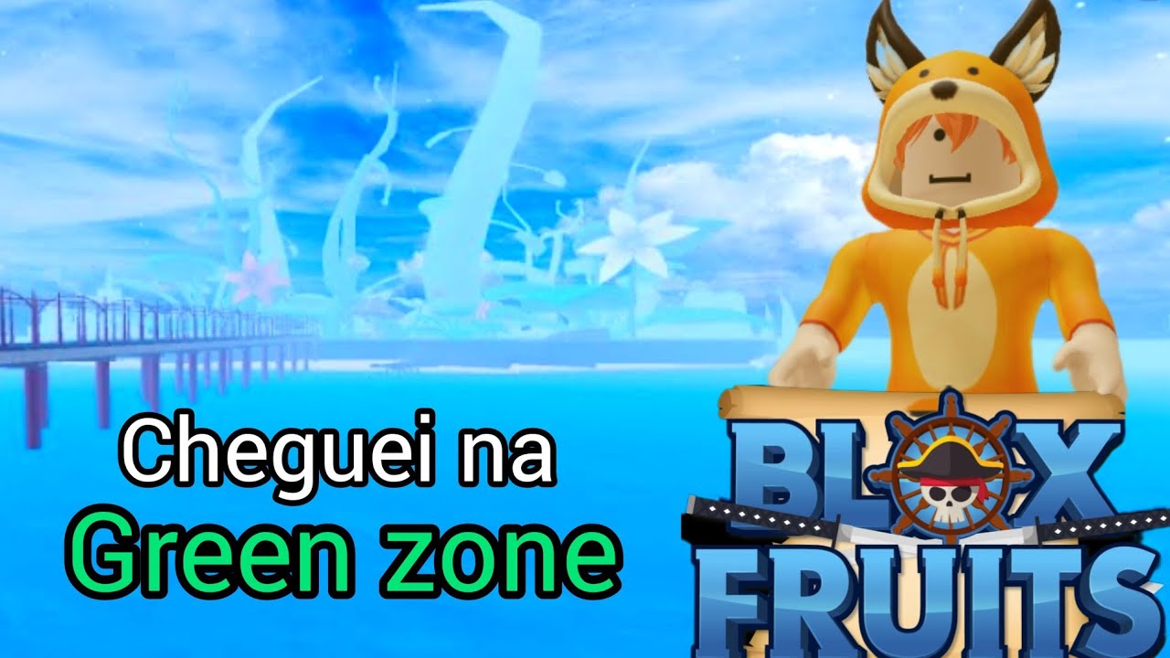 cheguei na Green zone (blox fruits) YouTube