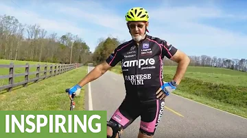 73-year-old cyclist proves you're only as young as you feel