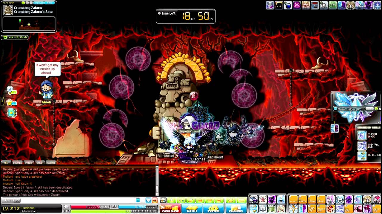 Maplestory - Cygnus vs Zakum