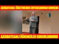 AZERBAYCANLI ÖĞRETMENDEN DUYGULANDIRAN KONUŞMA | AZERBAYCANLI ÖĞRENCİLER GURURLANDIRDI