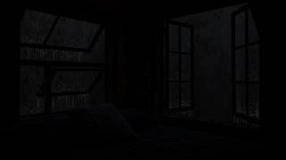 ⛈️Relaxing Dark Stormy Night🌧️Heavy Rain & Soft Thunder in the Distance🖤 Rest,Unwind & Inner Peace