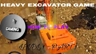 HOW TO PASS HEAVY EXCAVATOR SIMULATOR INDONESIA - CRANE GAME    LEVEL 1 screenshot 1