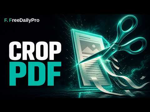 How to Crop PDF Pages Online