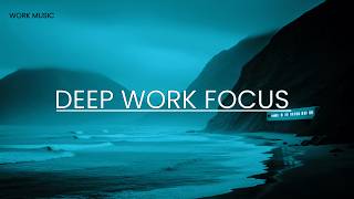 Flow State Focus Music 🌧️ Cold Rain & Ocean Sounds for Deep Work