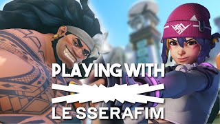 KarQ plays with LE SSERAFIM at BlizzCon 2023