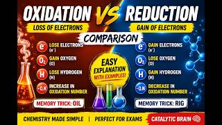 Oxidation vs Reduction | Easy Comparison for Beginners