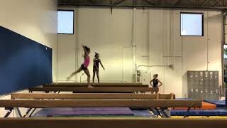 Emily Johnson-Class of 2022 Beam switch leap switch half 9.11.18