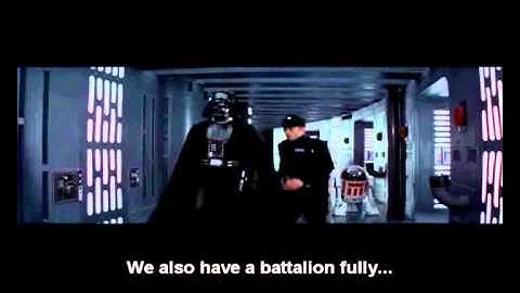 Lord Vader goes shopping!