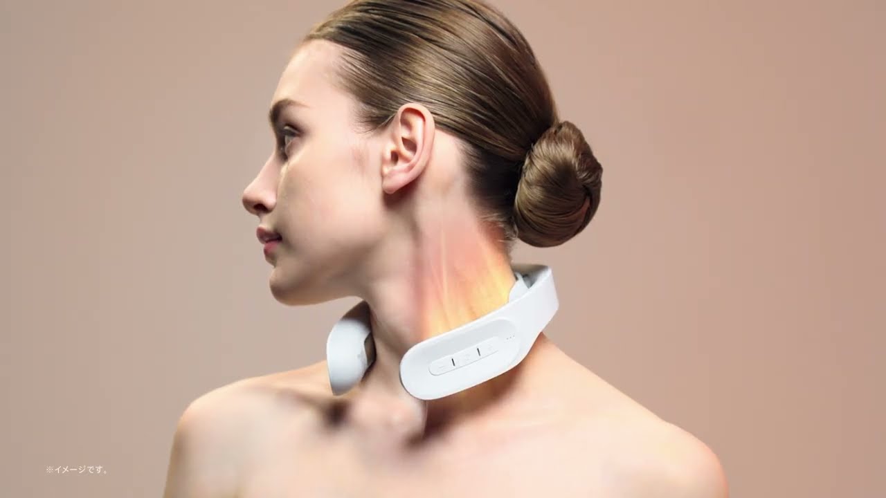 新品未使用★MYTREX EMS HEAT NECK MTREX DR. Heat Neck Portable EMS Neck and Shoulder Massager with