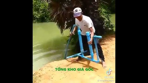 Sáng tạo bơm nước không cần động cơ điện