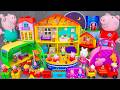 13 Minutes of Satisfying ASMR Unboxing | Adorable Peppa Pig Big House &amp; Caravan Playset