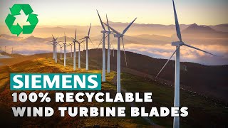 How does Siemens make recyclable wind turbine blades? | Siemens Gamesa RecyclableBlade