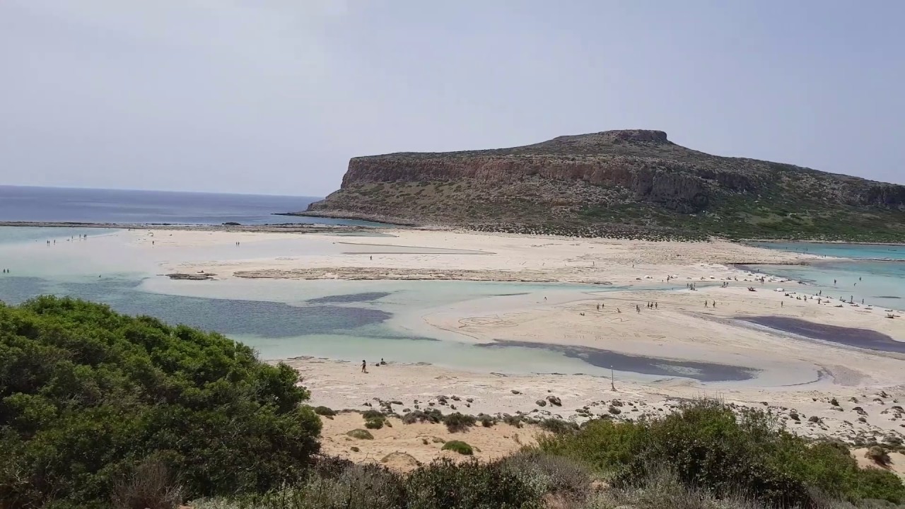 Plage De Balos Crete Youtube