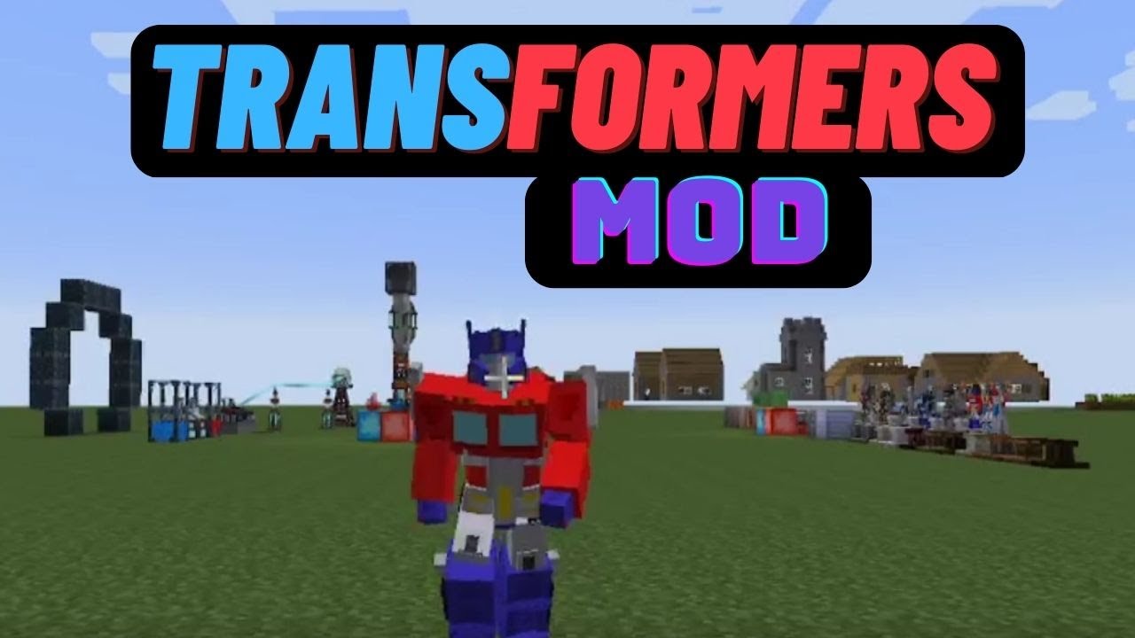 Transformers Mod Showcase | Minecraft - YouTube