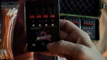 Bilusocn Magic  Effect 12 Cue Firing System￼ with Remote￼ & with Phantom  Savage Fountain￼ Test ￼