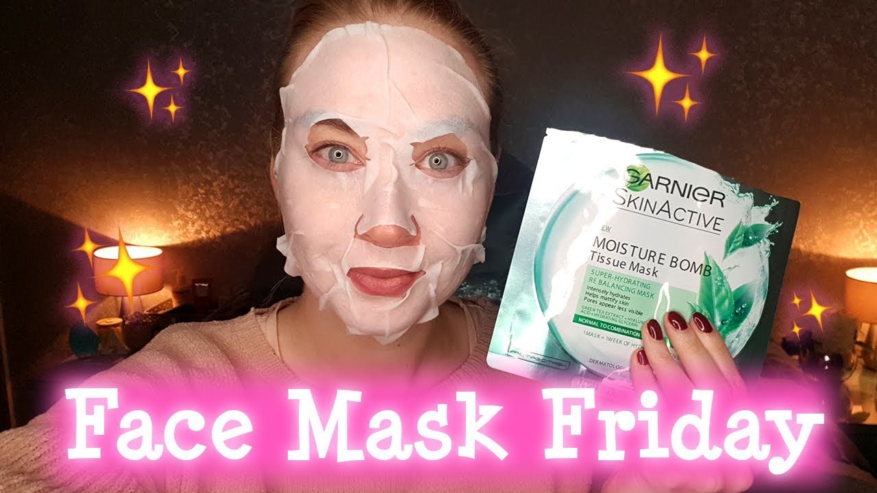 garnier moisture bomb green tea