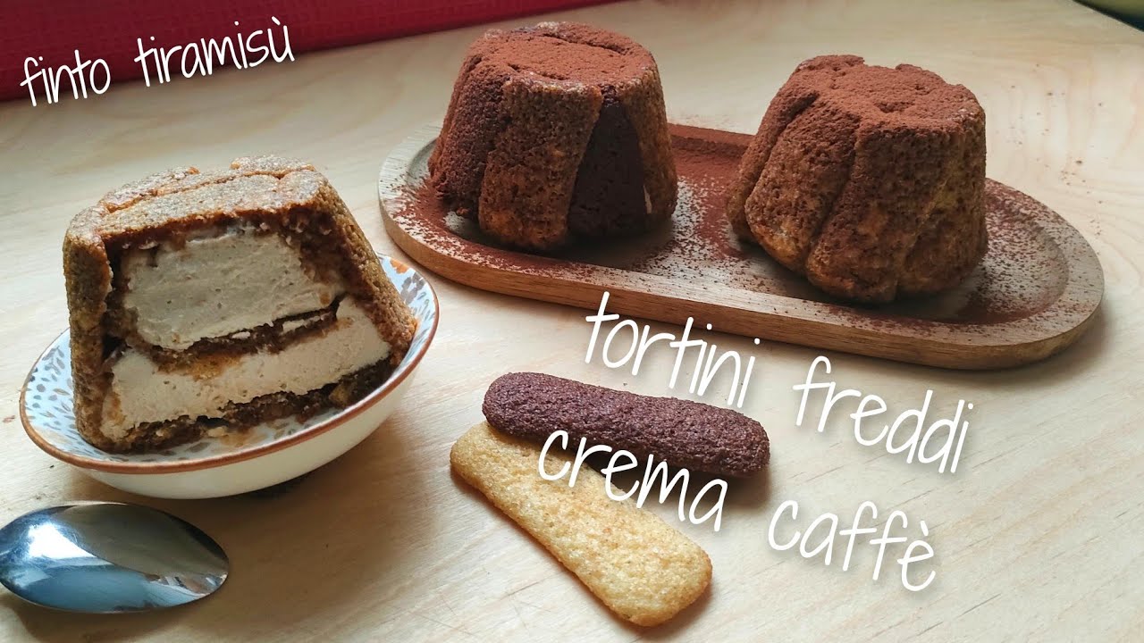 TORTINI DI FINTO TIRAMISU' ALLA CREMA CAFFE' 🤍SENZA UOVA