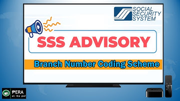 SSS Advisory: SSS Number Coding Scheme sa pagpunta sa SSS Office