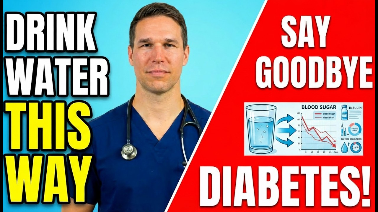 Doctor Explains: How Seniors Should Drink Water to Support Blood Sugar and Diabetes Health
