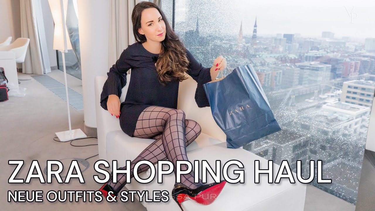 ZARA HAUL - neue LEDER Röcke für den Alltag mit Strumpfhosen