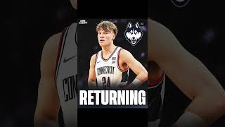 Braylon Mullins is returning to UConn. #collegebasketball #collegesports #basketball #sports #shorts