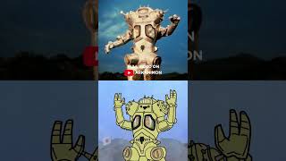 King Joe, Eleking &amp; Alien Metron Original vs Cartoon | Musuh Ultraseven #tokusatsu  #ultraman