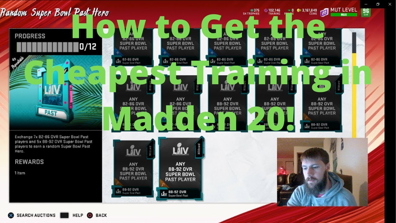 How to Get the Cheapest Training in Madden 20!