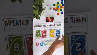 UNO card Math Centers for Grade 3 and 4 | Place Value Games