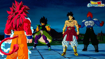Goku (Daima) vs Broly (Super) & Fusion Android 13 | DRAGON BALL  Sparking! ZERO