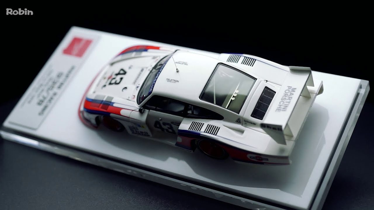 MakeUp 1/43 Porsche 935/78 'Moby Dick' LeMans 24H 1978 - YouTube