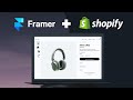 Framer Tutorial: Build a Shopify-integrated Website