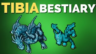 TIBIA BESTIARY Frost Dragon, Frost Dragon Hatchling - Okolnir