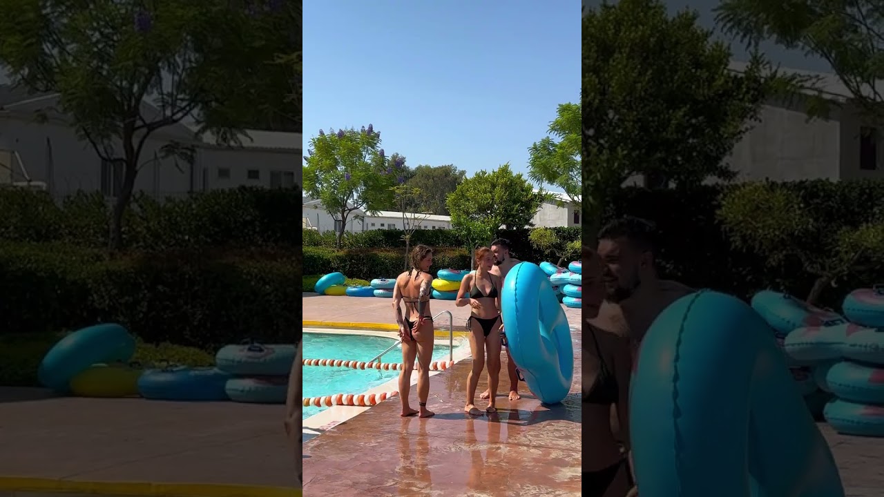 💥Magnificent Water Slide Fun Water Park Adventure - Excellent Water World🐳💯 