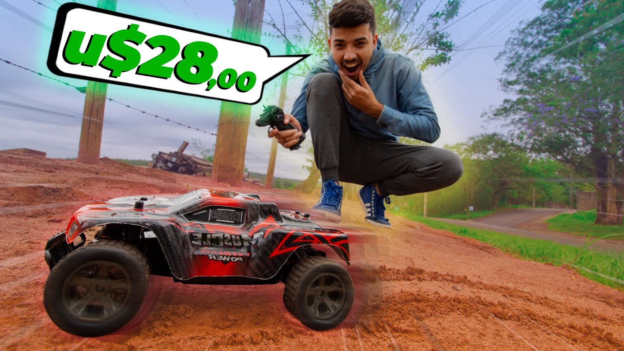 Carro de Controle Remoto 4x4 50km/h do Aliexpress: Nós Testamos! 