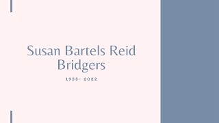 03.28.22 Susan Reid Bridgers Funeral Service
