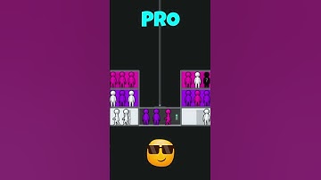 Noob vs Pro vs Hacker - Elevator Sort